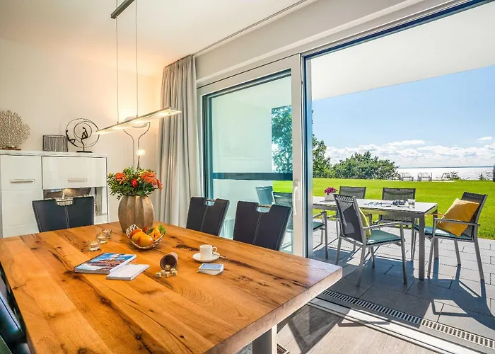 Apartment Terrassenwohnung Kliffgarten - Oase Am Haff